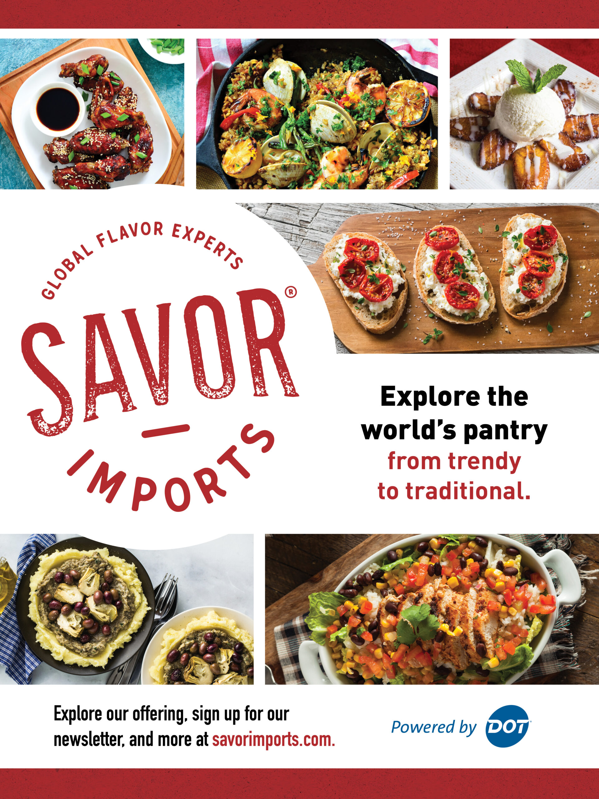 Savor Imports Ad